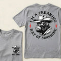 I'm A Freaking Ray Of Sunshine Custom Est.Year T-Shirt