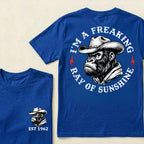 I'm A Freaking Ray Of Sunshine Custom Est.Year T-Shirt