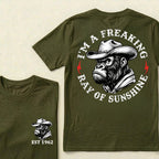 I'm A Freaking Ray Of Sunshine Custom Est.Year T-Shirt