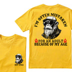 I'm Offen Mistaken For An Adult Because Of My Age Custom Est.Year T-Shirt