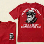 I'm Offen Mistaken For An Adult Because Of My Age Custom Est.Year T-Shirt