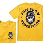 Shit Show Supervisor Custom Est.Year T-Shirt