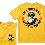 I'm A Freaking Ray Of Sunshine Custom Est.Year T-Shirt
