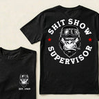 Shit Show Supervisor Custom Est.Year T-Shirt