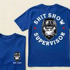 Shit Show Supervisor Custom Est.Year T-Shirt