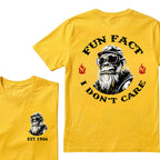 Fun Fact I Don't Care Custom Est.Year T-Shirt