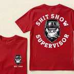 Shit Show Supervisor Custom Est.Year T-Shirt