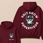 Shit Show Supervisor Custom Est.Year Hoodie