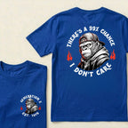 Custom EST.Year There's A 99% Chance I Don't Care Generation X Graphic T-Shirt