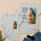Mother,Mother Ocean,I have Heard You Call V-Neck T-Shirt