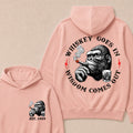Whiskey Goes In Wisdom Comes Out Custom Est.Year Hoodie