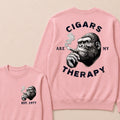 Cigars Therapy Custom Est.Year Crewneck