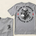 Slow Is Smooth Smooth Is Fast Custom Est.Year T-Shirt