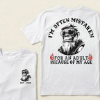 I'm Often Mistaken For An Adult Because Of My Age Custom Est.Year T-Shirt