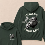 Cigars Therapy Custom Est.Year Hoodie