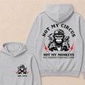 Not My Circus Not My Monkeys Custom Est.Year Hoodie