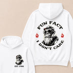 Fun Fact I Don't Care Custom Est.Year Hoodie